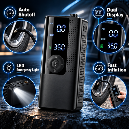 Enerova™ Air Pump & Smart Tire Inflator